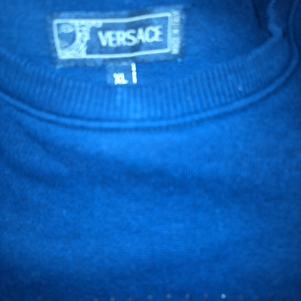 Versace Men's Blue Sweater